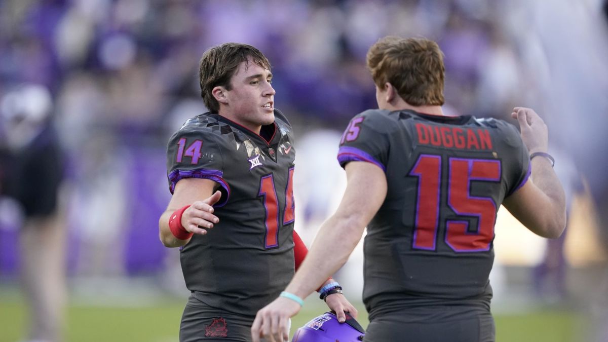 Chandler Morris and Max Duggan, TCU Football